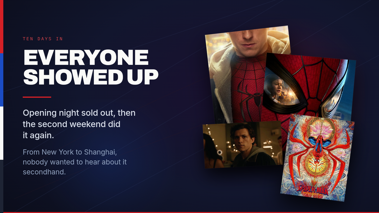 Spider-Man: Brand New Day Has Made $1.67 Billion in Ten Days. It's on Pace to Join a Club Only Avatar and Avengers: Endgame Have Ever Reached. — supporting image 1